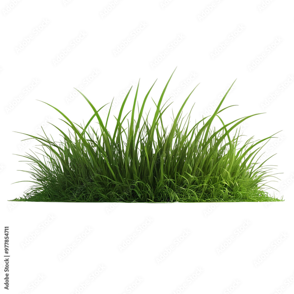Obraz premium Grass PNG isolated on Transparent background
