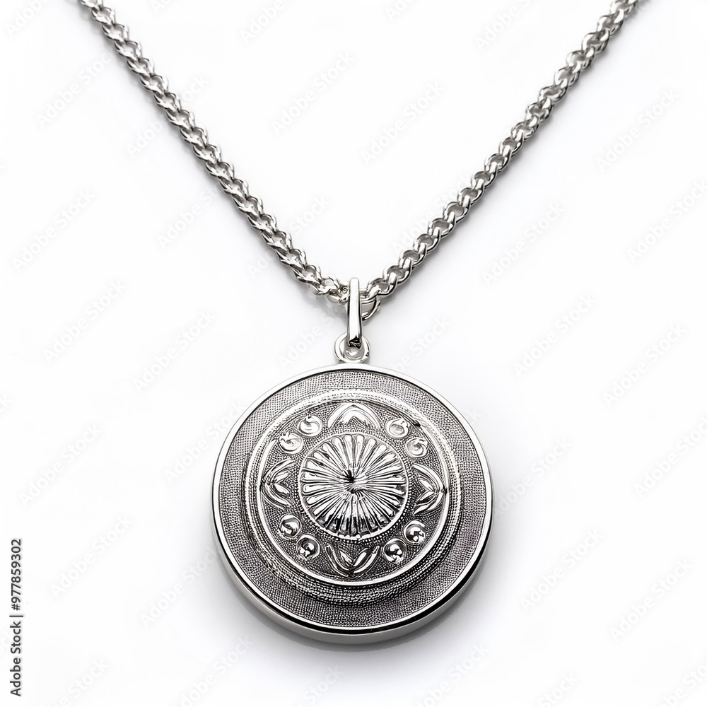 necklace isolated on white background necklace isolated on white background