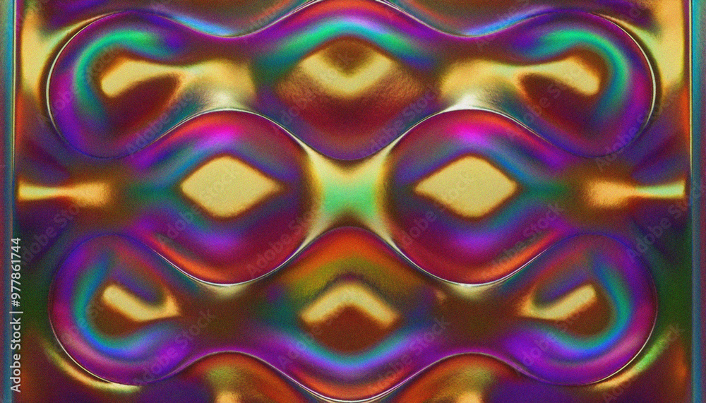 abstract holographic ornament background abstract holographic ornament background