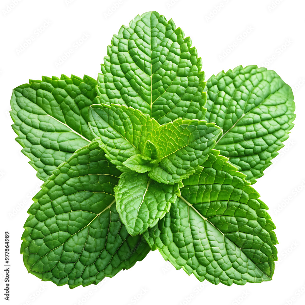 Isolated Fresh Mint Leaves on Transparent Background, Ideal for Recipes and Herbal Illustrations
Isolated Fresh Mint Leaves on Transparent Background, Ideal for Recipes and Herbal Illustrations