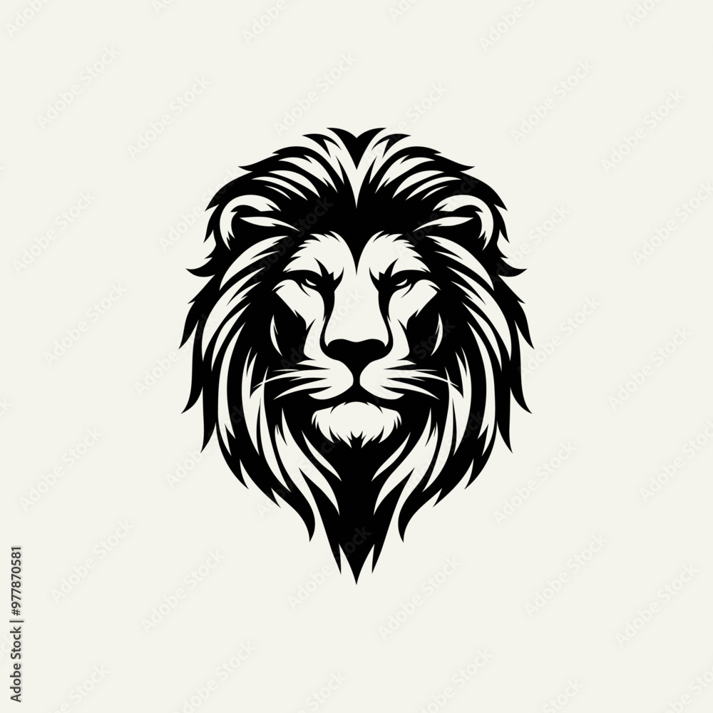 Lion head logo icon, lion face vector Illustration, on an isolated background, EPS Lion head logo icon, lion face vector Illustration, on an isolated background, EPS