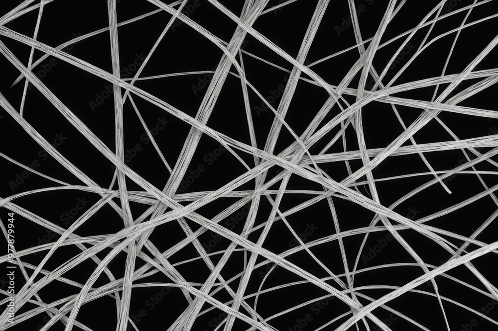 this is a background image in which silver intersecting streamlines are drawn with a brush on a black background this is a background image in which silver intersecting streamlines are drawn with a brush on a black background