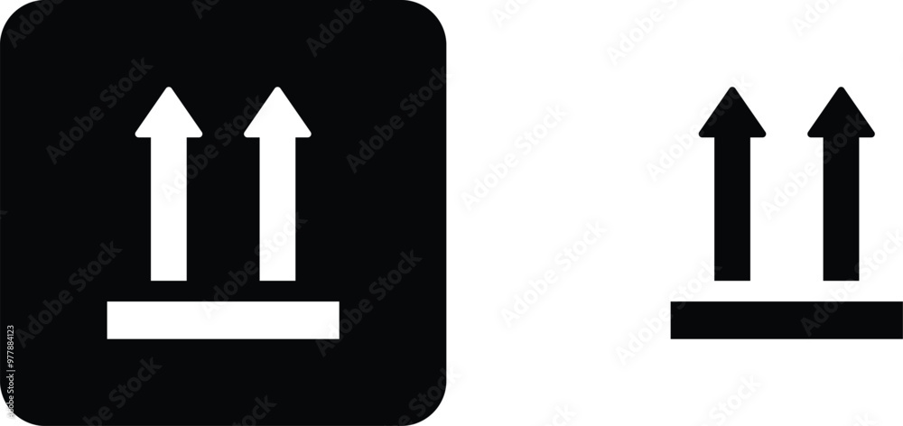 Tracking Sign Arrow Black vector arrows collection flat and line style for web design or ...