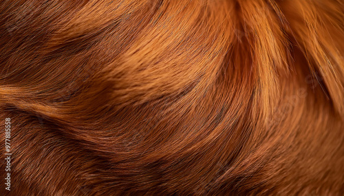 Texture of golden-brown fur.