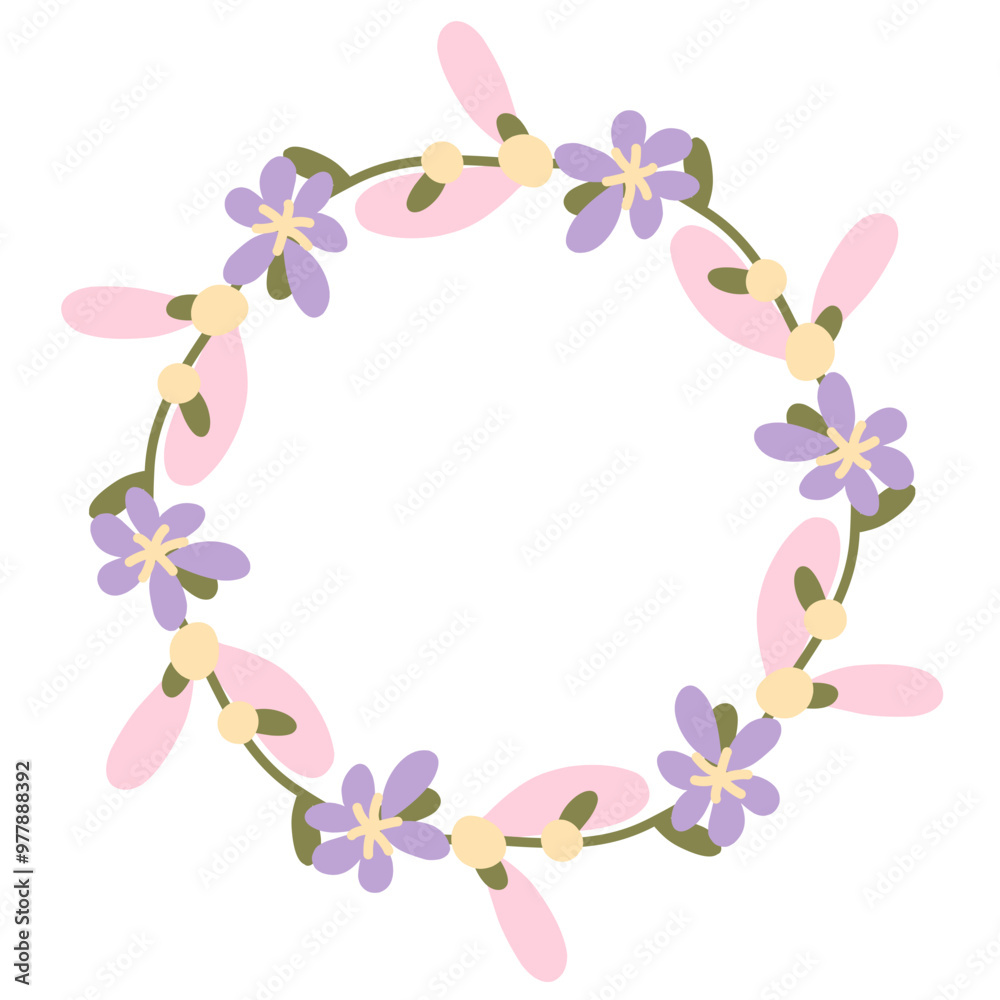 Fototapeta premium Floral frame 