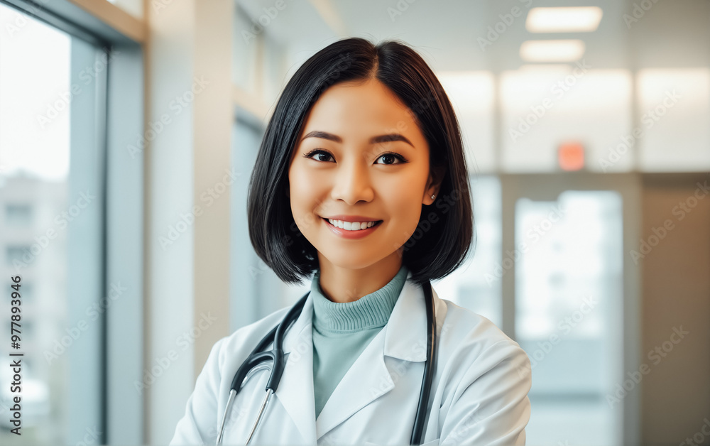 Portrait of mature woman doctor and looking at camera. Confident and Friendly doctor at a medical clinic. Portrait of mature woman doctor and looking at camera. Confident and Friendly doctor at a medical clinic.
