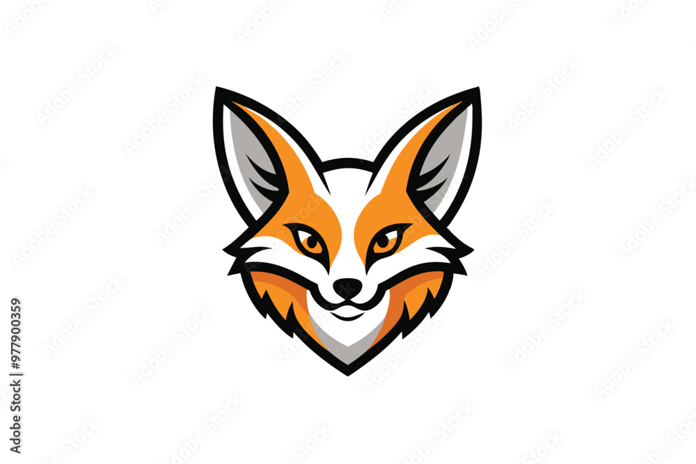 Obraz premium Animal head unique Mascot logo
