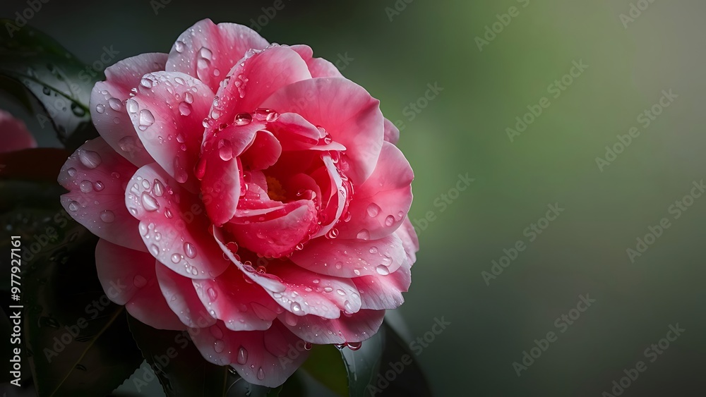 Fototapeta premium This is one of the moist beautifull variety of Camellia