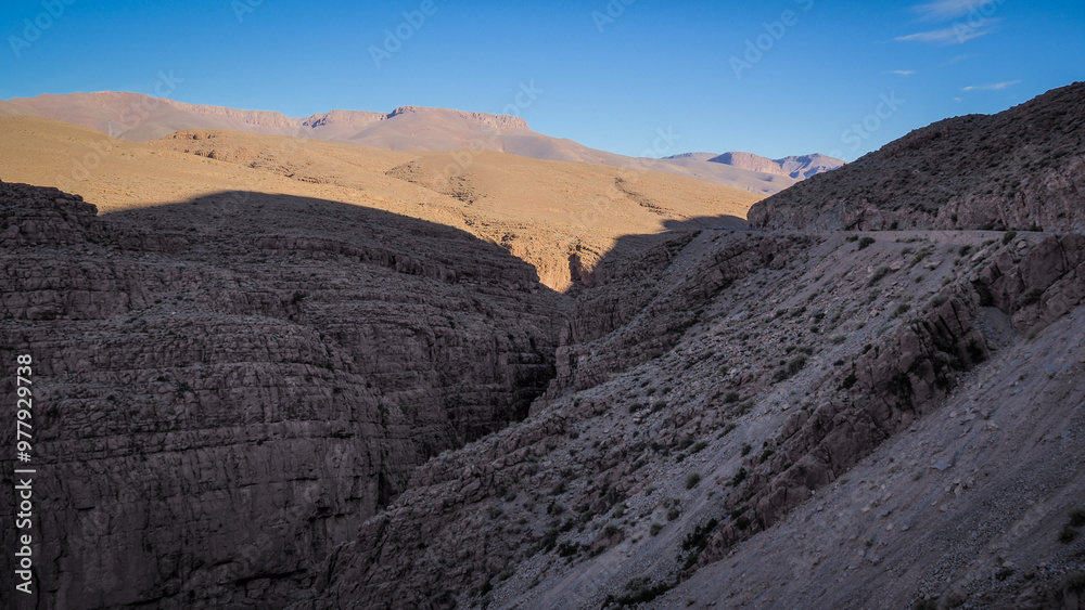 Naklejka premium The landscape of Dades Gorges in Morocco
