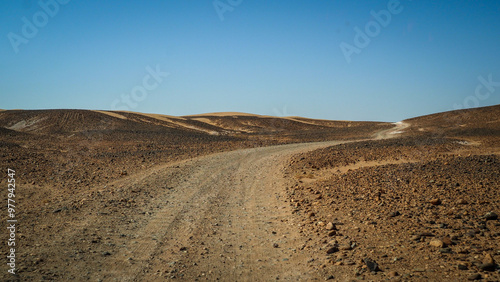 The Sahara Desert en route to Erg Chigaga in Morocco