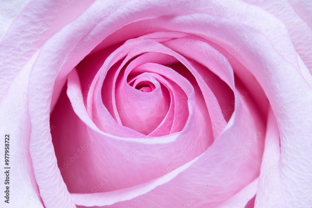Macro shot of a single pink rose. Macro shot of a single pink rose.