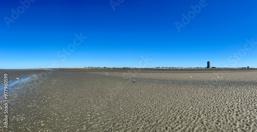 Wattenmeer in Büsum an der Nordsee photo