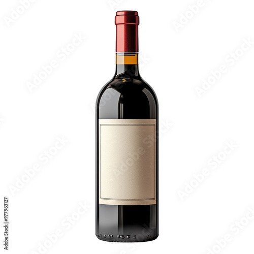 red wine bottle.