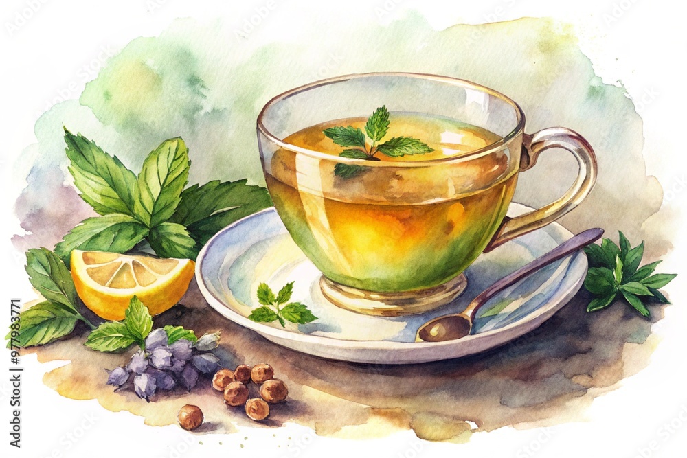 Herbal tea. Immune system boost. Herbal tea. Immune system boost.