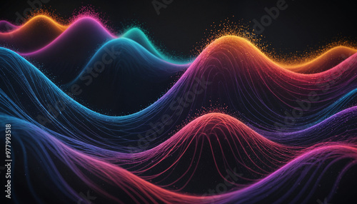 Digital Energy Waves in Color