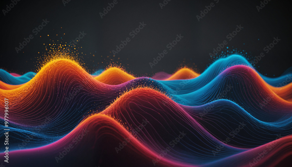 custom made wallpaper toronto digitalMusical Waves