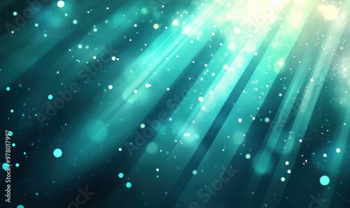 Ethereal Light Rays Abstract Background photo