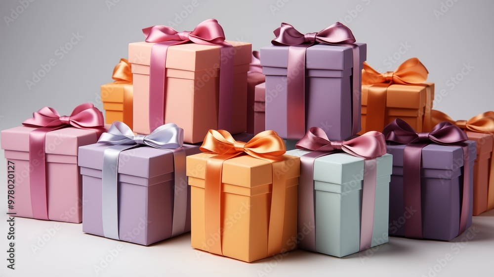 gift boxs, isolated white background gift boxs, isolated white background