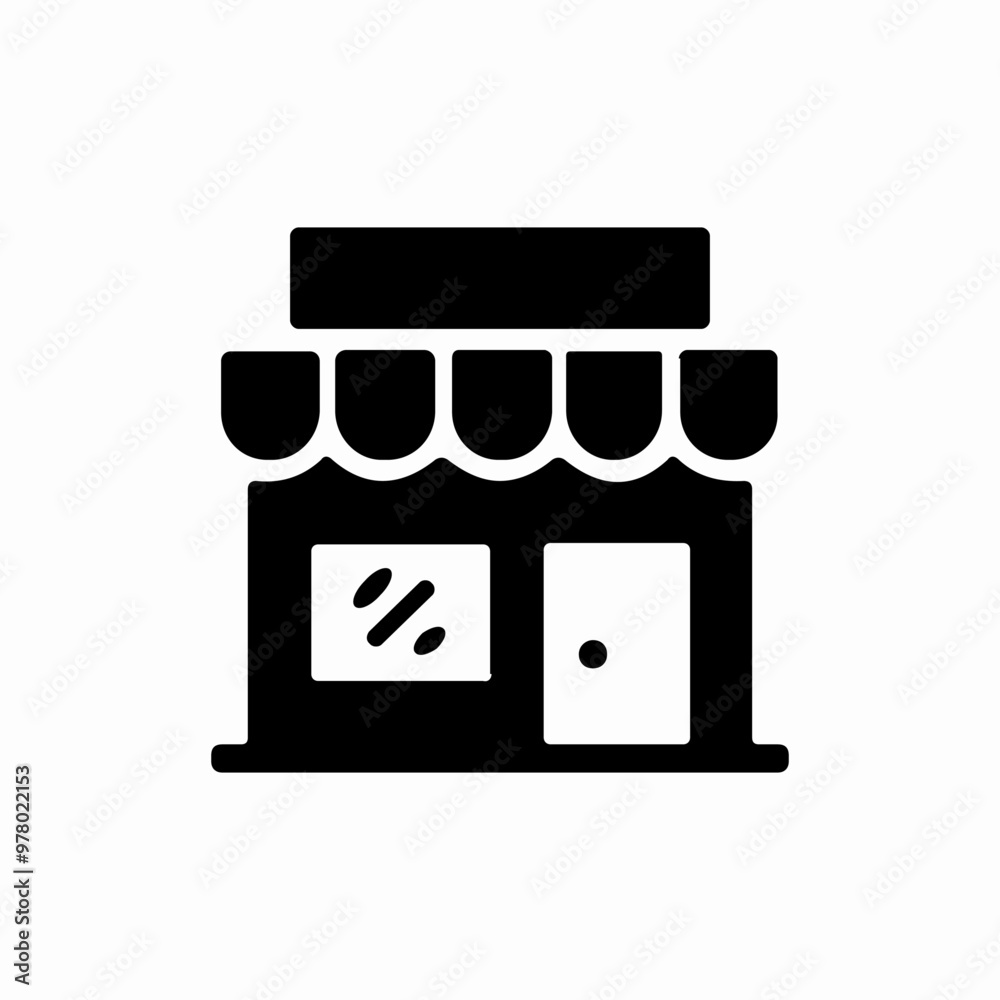 shop store icon sign vector