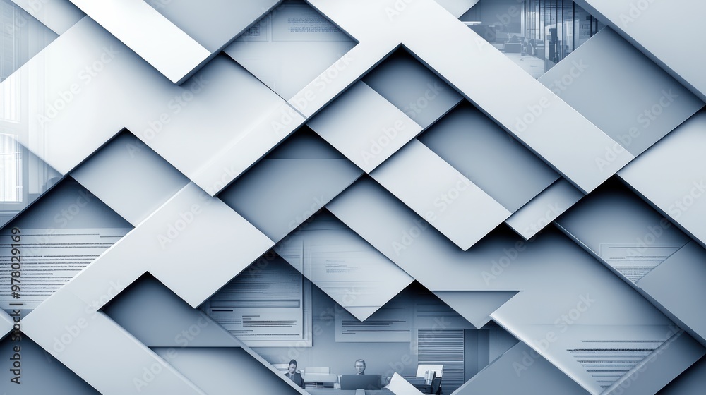 A large abstract design with a lot of triangles and lines, AI A large abstract design with a lot of triangles and lines, AI
