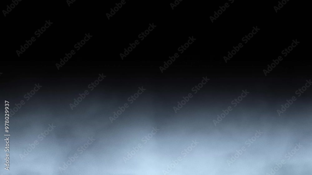 Rising Wall of Endless Smoke Fog Steam Loop on Black Background Rising Wall of Endless Smoke Fog Steam Loop on Black Background