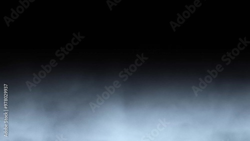 Wallpaper Mural Rising Wall of Endless Smoke Fog Steam Loop on Black Background Torontodigital.ca