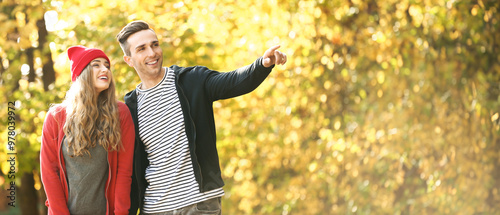 Loving young couple on roma...
