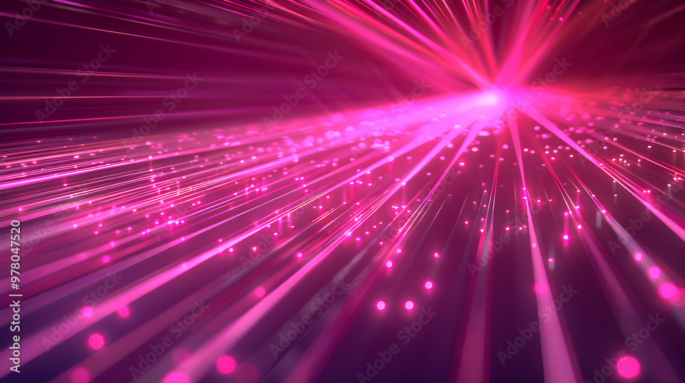 Abstract red fiber optic Abstract red fiber optic