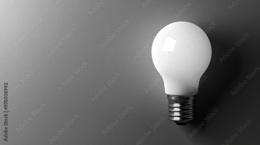 Halogen light bulb with a compact design, intense white glow, in a spotlight, focused bright lighting Halogen light bulb with a compact design, intense white glow, in a spotlight, focused bright lighting
