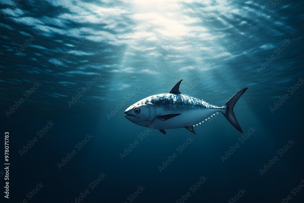 tuna in the sea tuna in the sea