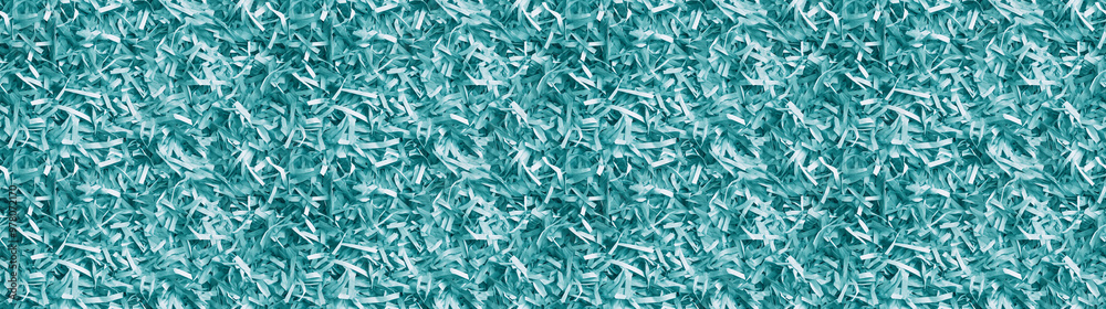 shredded paper filler in aqua color with thin, delicate strips, shredded paper filler texture background shredded paper filler in aqua color with thin, delicate strips, shredded paper filler texture background