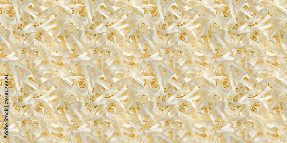 shredded paper filler in cream color with thin, delicate strips, shredded paper filler texture background shredded paper filler in cream color with thin, delicate strips, shredded paper filler texture background
