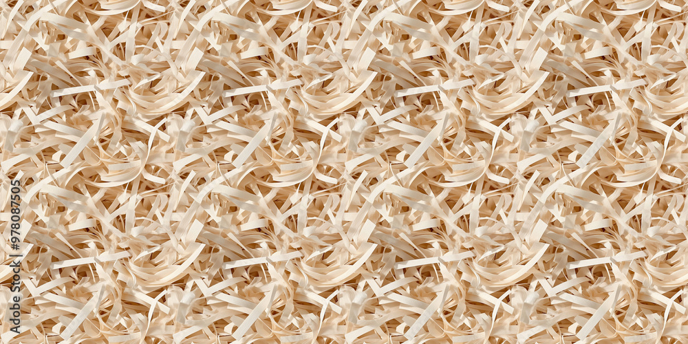 shredded paper filler in wheat color with thin, delicate strips, shredded paper filler texture background shredded paper filler in wheat color with thin, delicate strips, shredded paper filler texture background