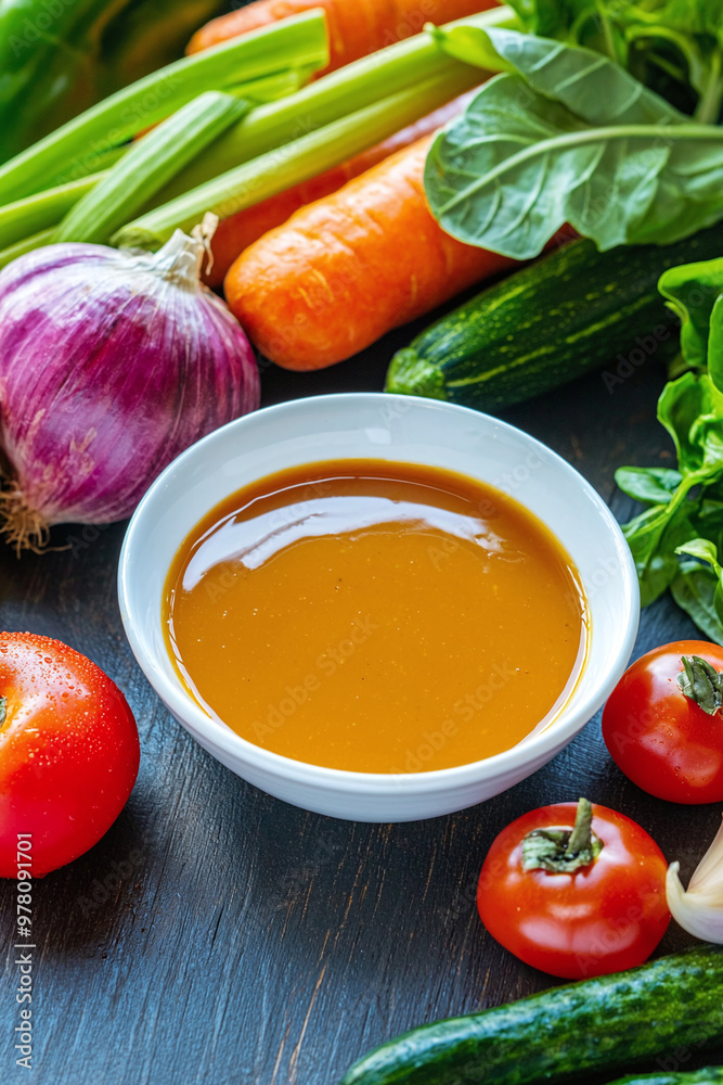Bagna Cauda served on a wooden table, featuring the classic garlic and anchovy sauce with a variety of raw and cooked vegetables Bagna Cauda served on a wooden table, featuring the classic garlic and anchovy sauce with a variety of raw and cooked vegetables