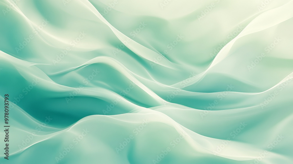 A serene background featuring fluid gradient waves in hues of soft green to light blue, creating a fresh and peaceful visual effect. A serene background featuring fluid gradient waves in hues of soft green to light blue, creating a fresh and peaceful visual effect.