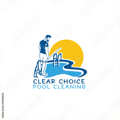 Cleaning pool logo 