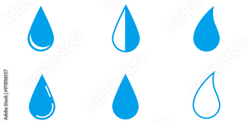 water drops, liquid, aqua sign, wellhead, water source and water element spring or fountain pictogram icon symbol or sign