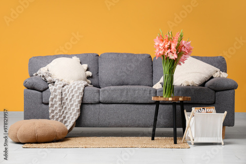 Interior of stylish living ...