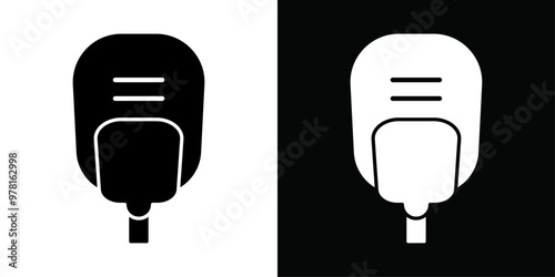 blood glucose icon Vector flat thin line illustration