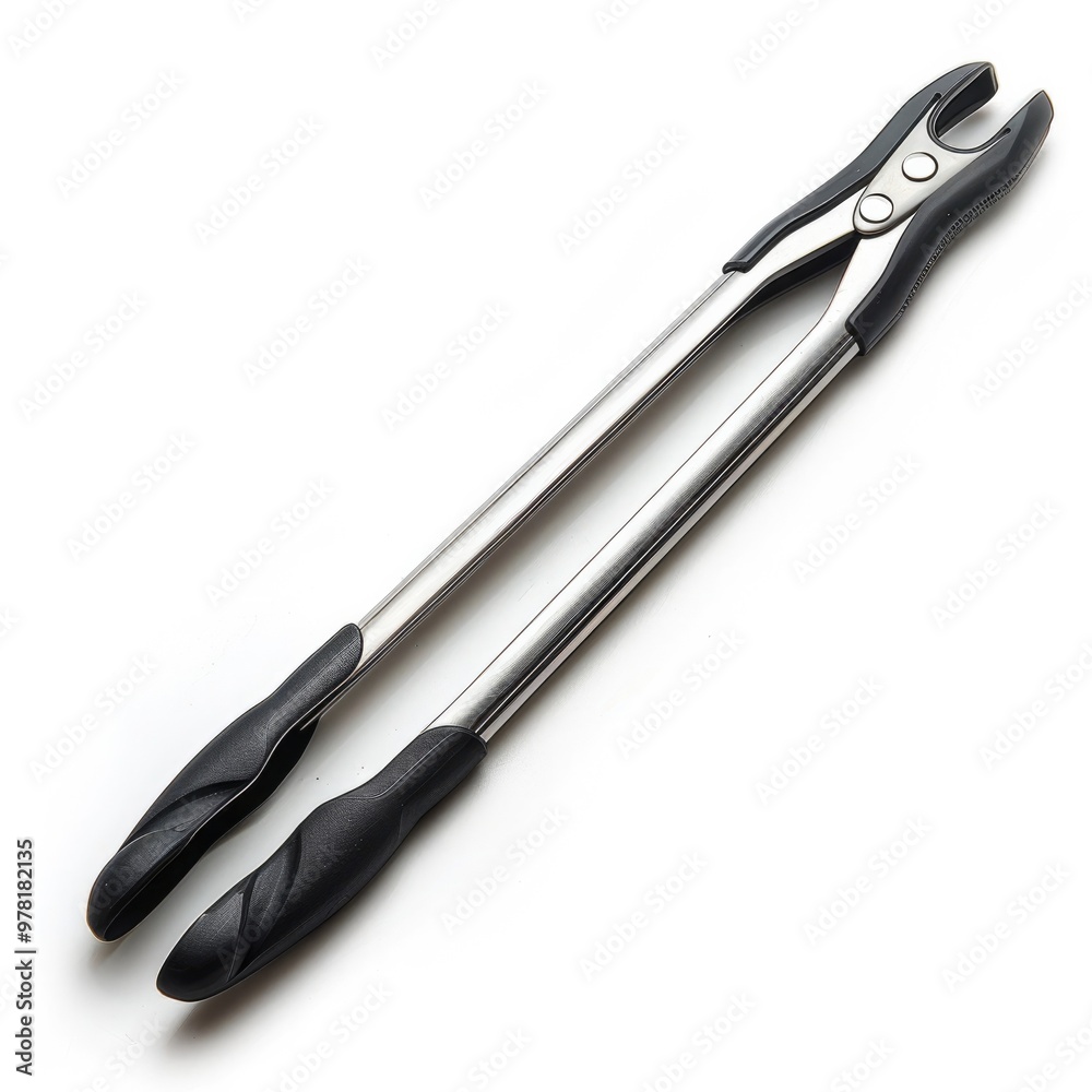 Steel metallic pliers with sharp jaws gripping and clamping tool for industrial construction mechanic and DIY maintenance and repair works in a garage or workshop Steel metallic pliers with sharp jaws gripping and clamping tool for industrial construction mechanic and DIY maintenance and repair works in a garage or workshop