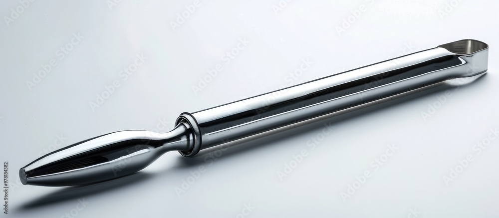 Closeup image of a sturdy durable chrome plated steel wrench tool This professional grade manual instrument is designed for industrial maintenance home repair plumbing electrical Closeup image of a sturdy durable chrome plated steel wrench tool This professional grade manual instrument is designed for industrial maintenance home repair plumbing electrical