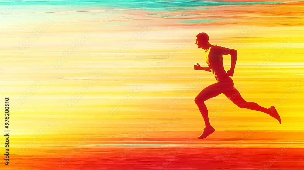 Serene Sunrise Yoga: Silhouette of Peaceful Pose Amidst Vibrant Hues Serene Sunrise Yoga: Silhouette of Peaceful Pose Amidst Vibrant Hues