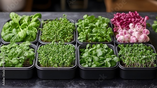 Family Friendly Hydroponic Microgreens Growing Kit for Wheatgrass Kale and Radish Sprouts