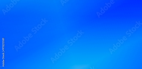 Abstract blue background with grainy gradient, bright and saturated gradient for album cover. Soft color palette of vector gradients.