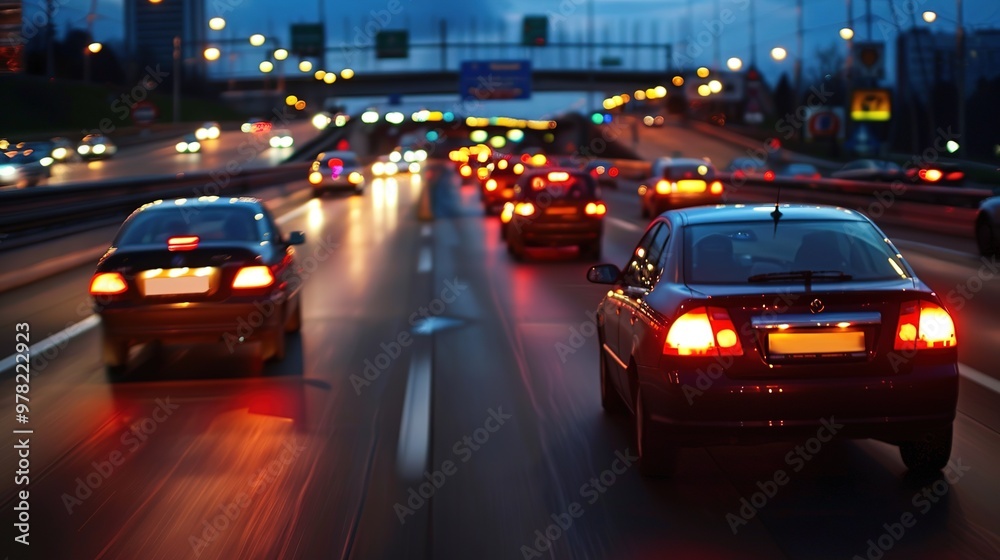 traffic at night traffic at night