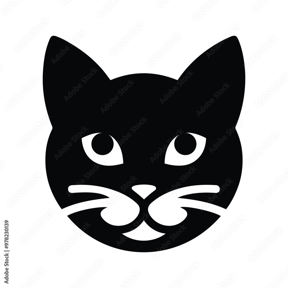 silhouette cat icon silhouette cat icon