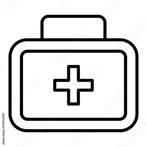 aid kit outline icon