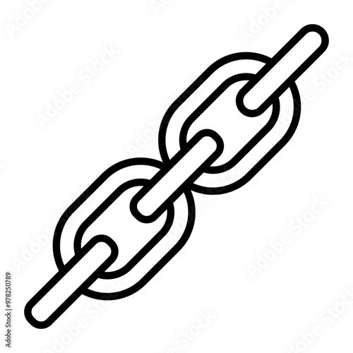 chain outline icon