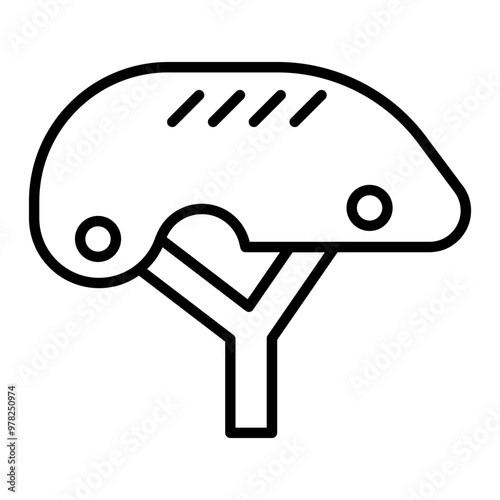 helmet outline icon