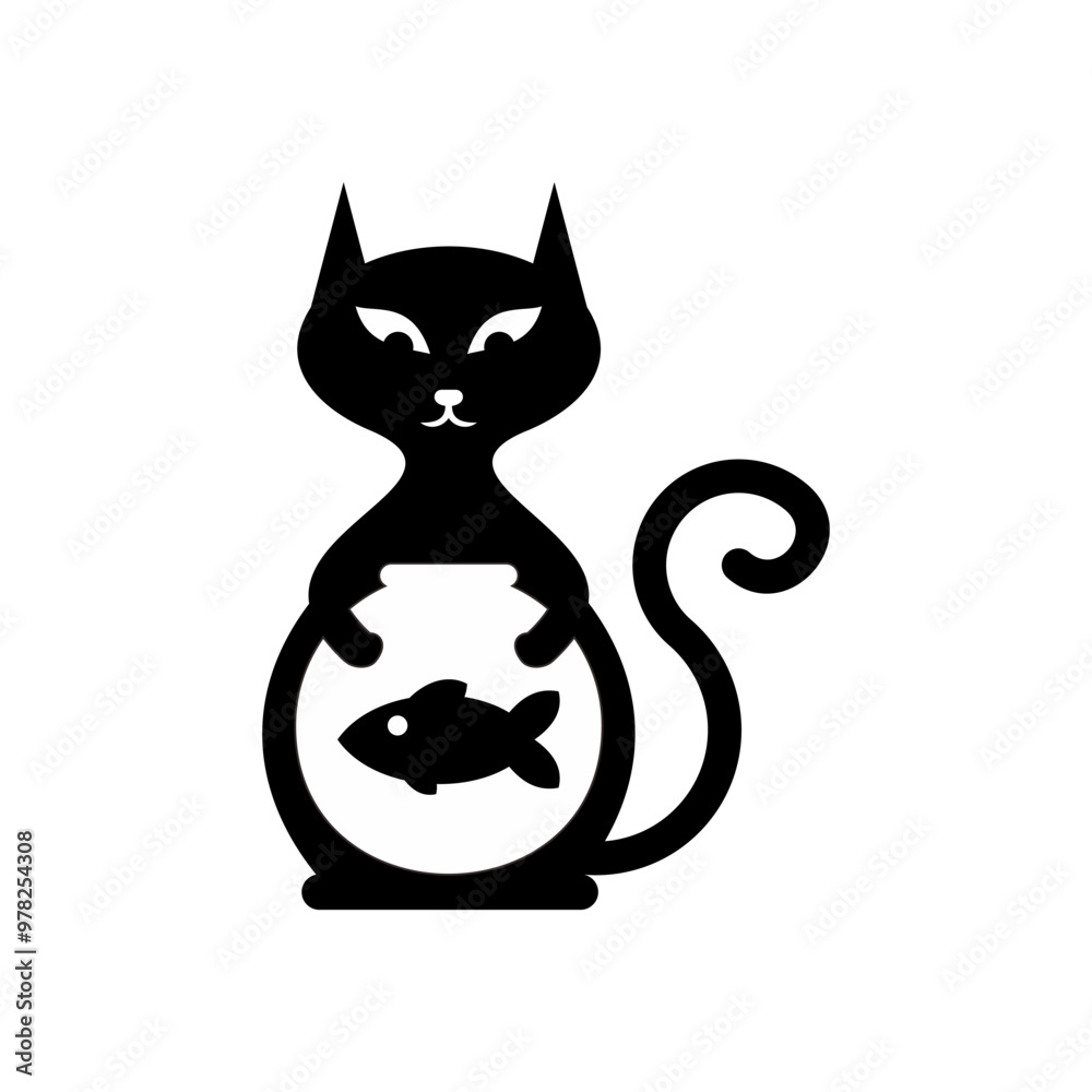 Cat and fish.eps Cat and fish.eps